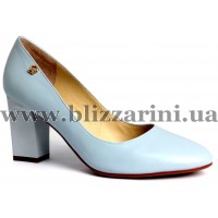 Туфлі A358-83-183  blue кожа  туф
