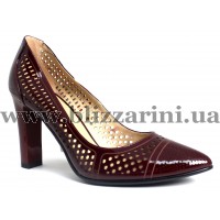 Туфлі X243-K95-3  bordo лак  л-т