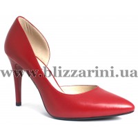 Туфлі S53-03-Y327HK  red кожа  туф