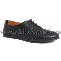  0106-523  black leather кожа  туф