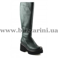 Сапоги 200-360 (мех 4) y.kurklu byn cizme 697 yesil deri зеленая кожа з