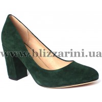 Туфлі K2907-301-795  green замш  туф
