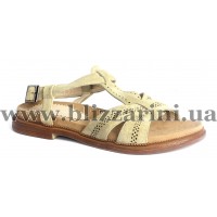 Сандалии C1-0507  bej suet бежевый замш  л