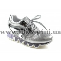 Кросiвки, кеди 2073 (кож-зам) silver т