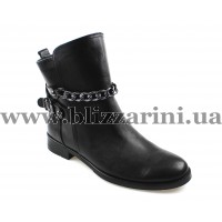 Ботинки 3259 черная кожа бот