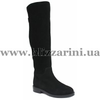 Сапоги C2745-19.5-5451BM-04 (мех 4)  черный замш  зима
