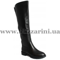 Сапоги KR681-01-247.584-BM (мех 4)  черная кожа  зима