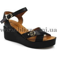 Босоніжки K2610-502-351 black кожа л