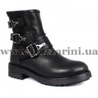 Ботинки 30119 TEYN 125 1-black (полн мех)  черная кожа  бот з