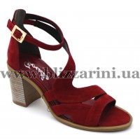 Босоніжки 914 red замш л