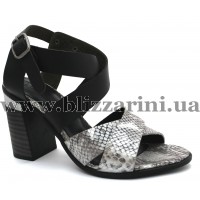 Босоніжки FT-373 E80 black Y-3 17642B кожа/питон л