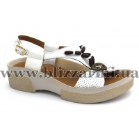 Сандалии 0354-214 18Y 01 white leather белая кожа л