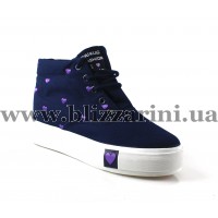  B-127 кож-зам blue текстиль бот