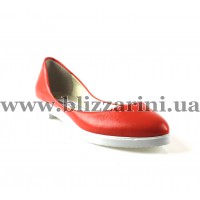 Балетки 72510510/1 кораловая кожа т