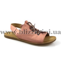 Сандалии 648-9013 17Y woman 82 pink lthr розовая кожа л
