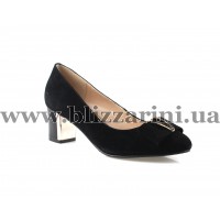 Туфлі E1993-6239-918 black замш т