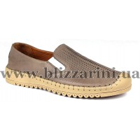 Мокасины, слипоны 0636-1035-L01 19Y 29 mink (БОЛ Р)  кофе кожа  туф