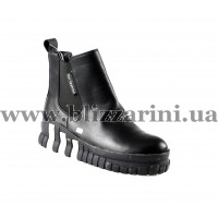 Ботинки C269-A634-5-1 кож-зам black кожа бот