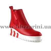 Ботинки C269-A429-5-2 кож-зам red кожа бот