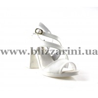 Босоніжки 487001 кож-зам vlnx byz белая кожа л