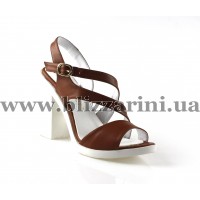 Босоніжки 487001 кож-зам vlnx taba коричневая кожа л