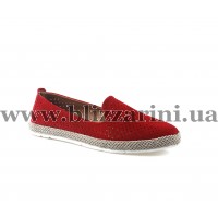 Еспадриліі 1508-4 прес red замш л-т