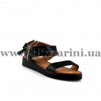 Сандалии 2889-7A кож-зам black кожа л