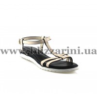 Сандалии BL33-D224 кож-зам  beige кожа л