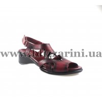 Босоніжки 353-5086 16Y byn bordo deri бордовая кожа л