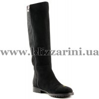 Сапоги L330BM-1608-L242 (MEX 4) black замш з