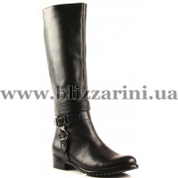 Сапоги P417-Y13BM  016 (MEX 4) black кожа з