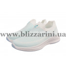 Кросiвки JL-9827-6 м'ятний текстиль туф