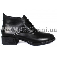 Ботинки A1211-90B-Y008 черная кожа бот