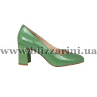 Туфлі H6361-502-1611 зеленый лак туф