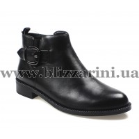 Ботинки K2673-918-675 (мал разм) black кожа бот
